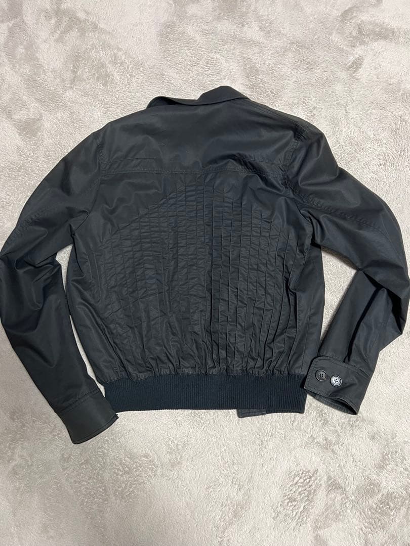 Dior Homme 2008年 背面プリーツ ボンバージャケット 46サイズ