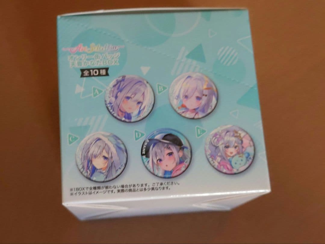 ホロライブ　天音かなた　オンリー缶バッジ　未開封BOX