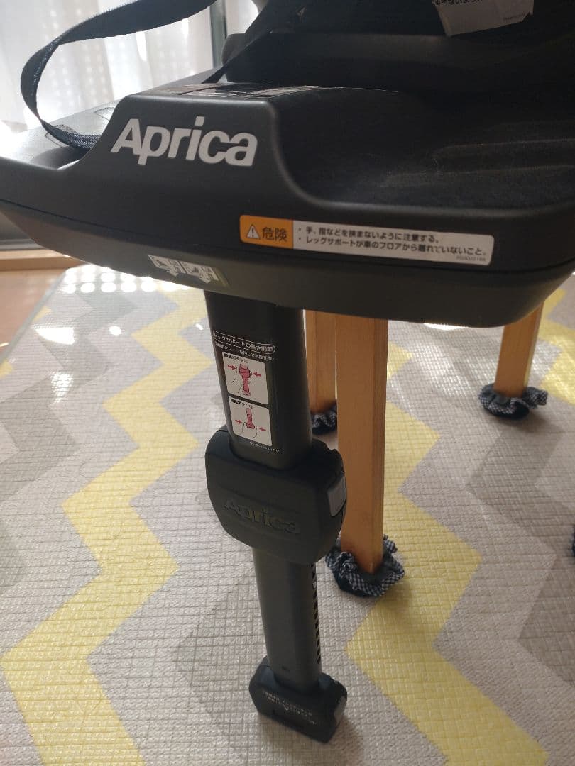 【美品】Aprica クルリラプラス 360°セーフティ取説・ガイドキャップ付き