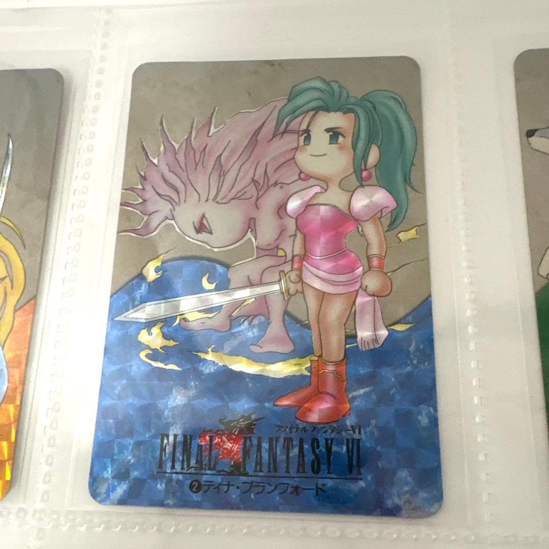 ファイナルファンタジー6カードダス 第一弾第二弾 フルコンプ コンプリートFF6