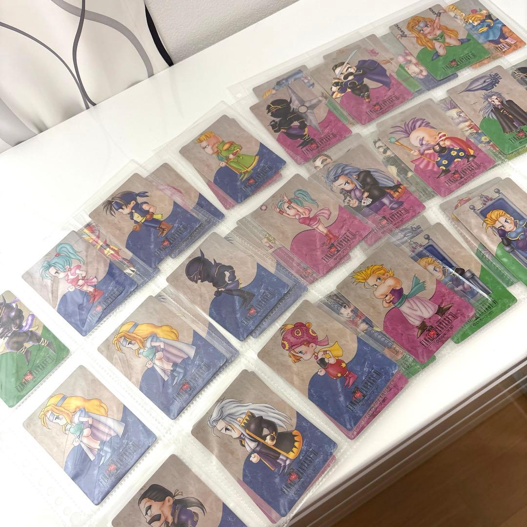 ファイナルファンタジー6カードダス 第一弾第二弾 フルコンプ コンプリートFF6