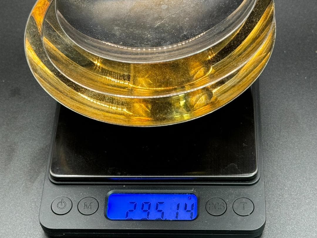 みどり化学　記念品　銀杯　3個セット　295g