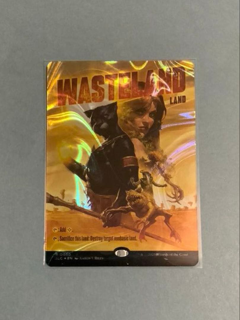 MTG カウントダウンキット 《Wasteland 》ハローfoil