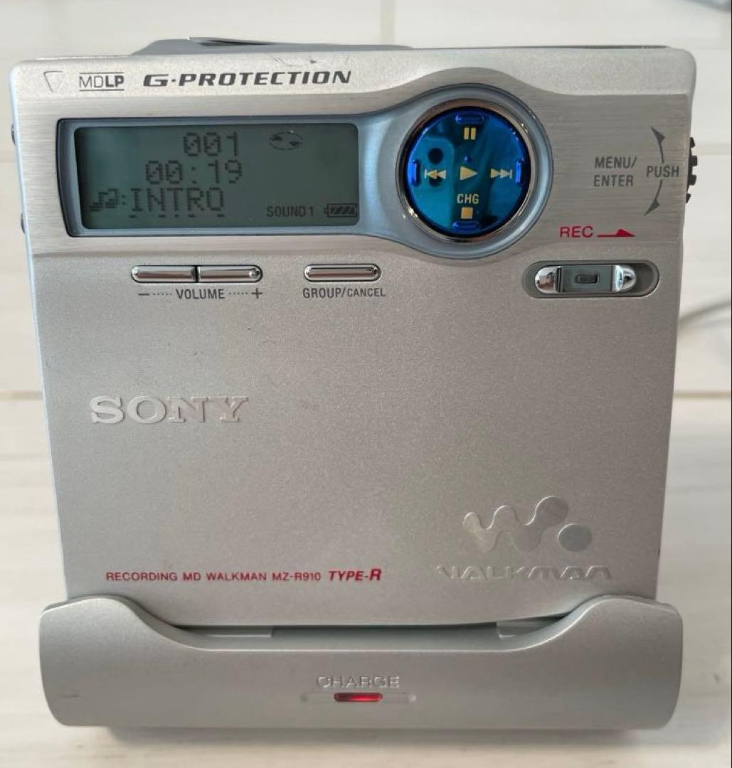 SONY ポータブルMDプレーヤー MZ-R910