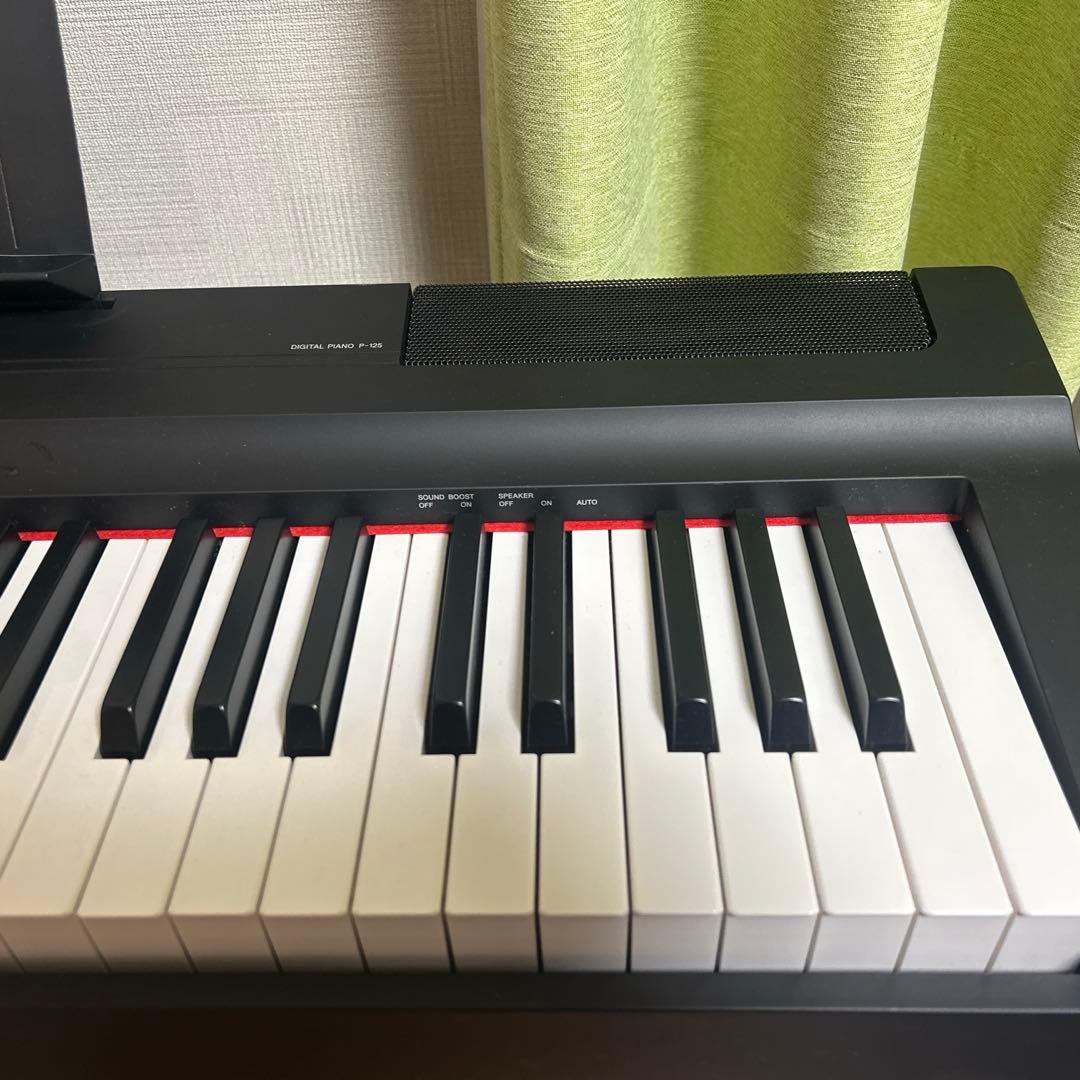 YAMAHA p125 88鍵 譜面台付き