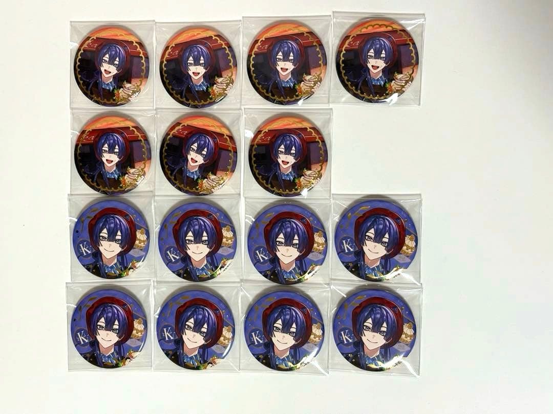 にじさんじ　長尾景　VΔLZ 缶バッジ　AGF