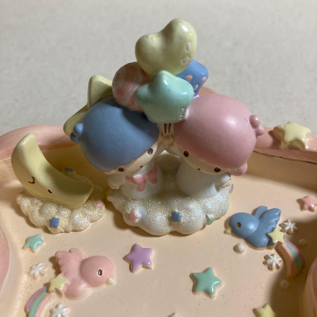 3点セット★キキララ★トレイ　小物入れ　スタンドミラー　2013年　陶器　レア