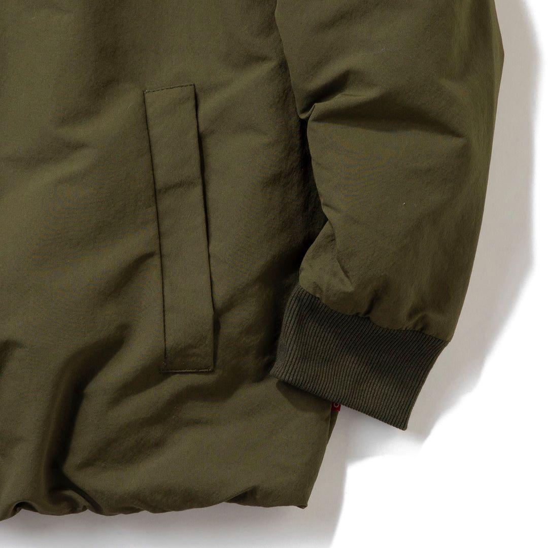 CLUCT オリーブ ボタン付きジャケット XLサイズ