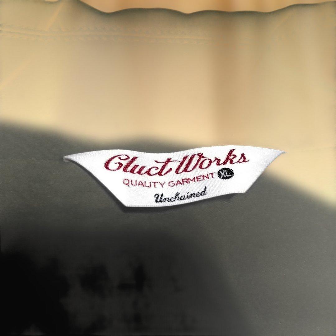 CLUCT オリーブ ボタン付きジャケット XLサイズ