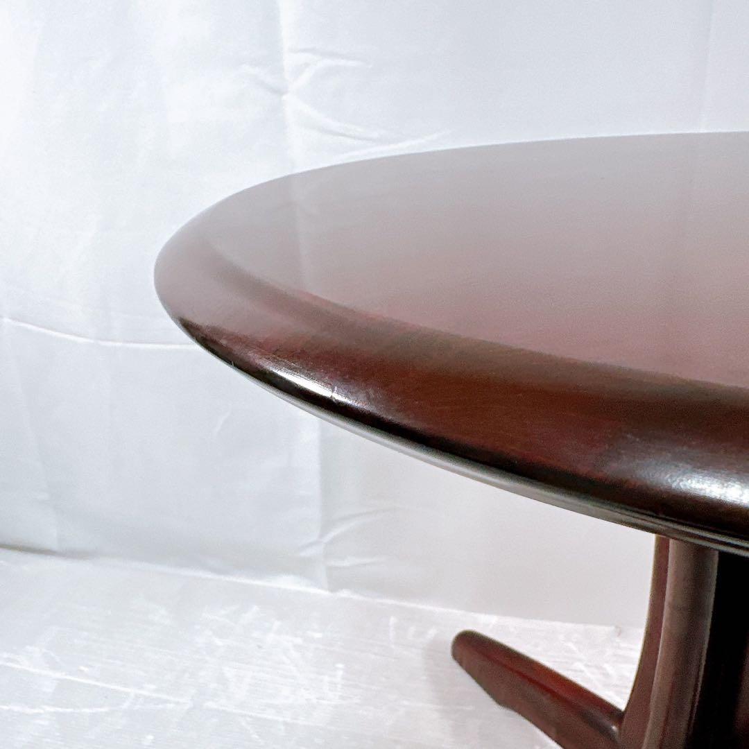 karimoku カリモク 直径60cm ローテーブル 丸テーブル ヴィンテージ