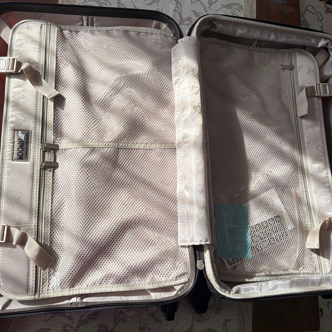 未使用 訳ありリトルミィ スーツケース L ペイズリー 赤 ムーミン