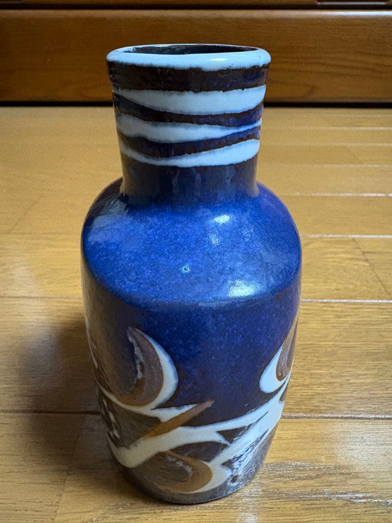 ロイヤルコペンハーゲン 花瓶　フラワーベース　鳥の模様