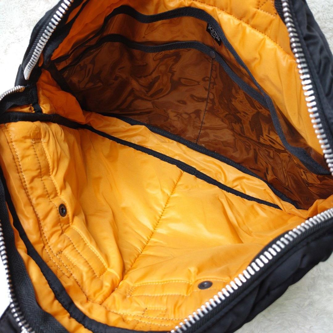 【美品】PORTER タンカー ブリーフケース ブラック 2way A4 通勤