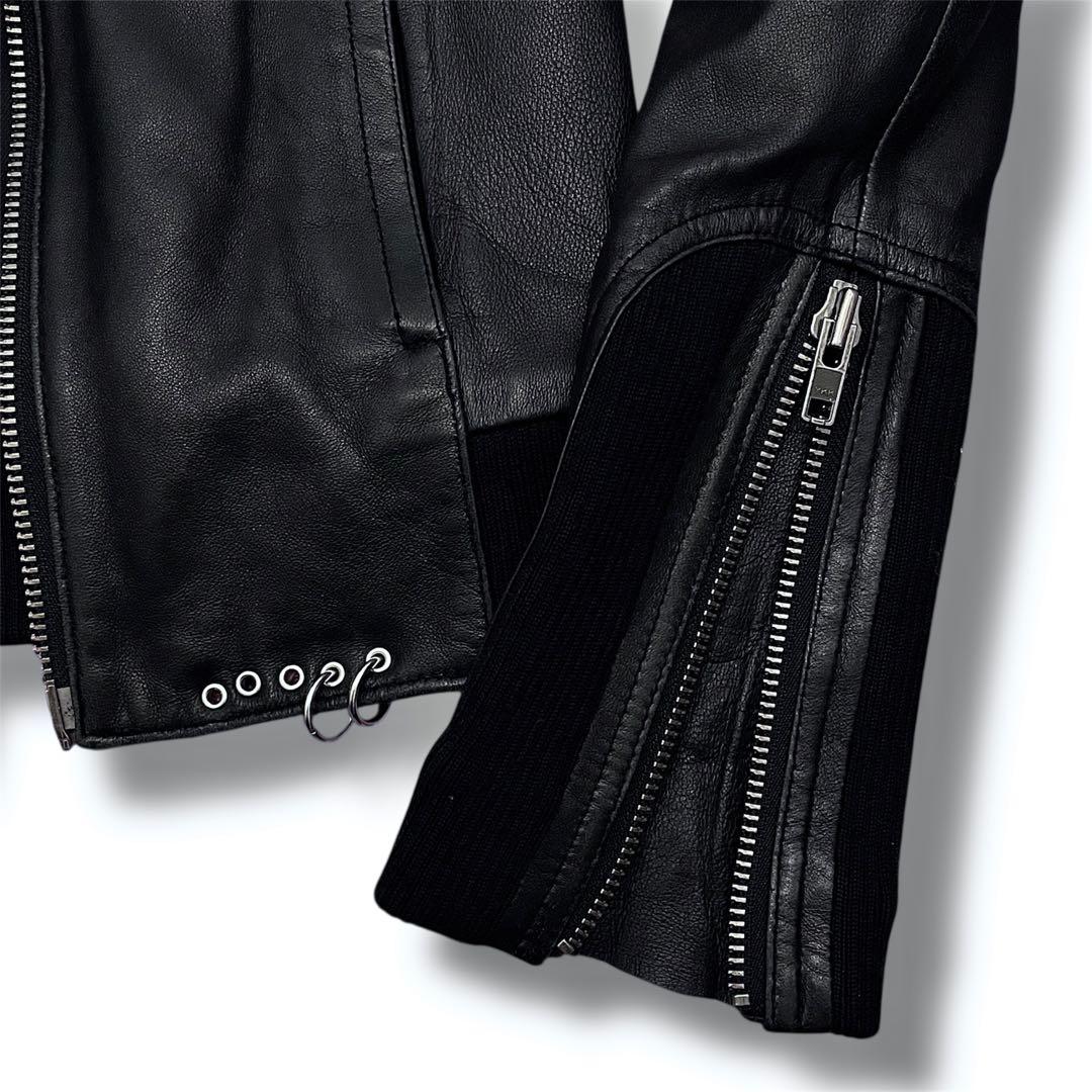 ジャケット・アウター 00s BOA HOODED CUSTOM LEATHEAR JACKET