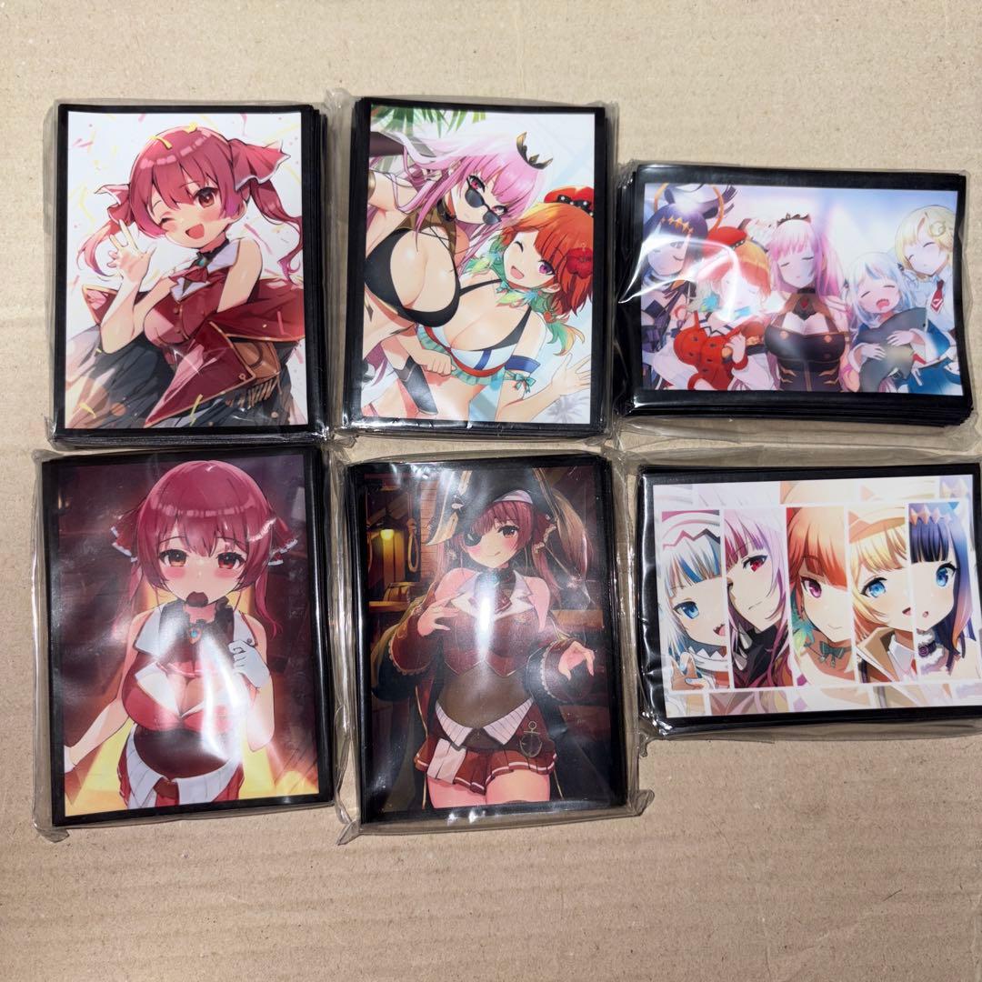vtuber スリーブ まとめ売り ホロライブen 同人スリーブ
