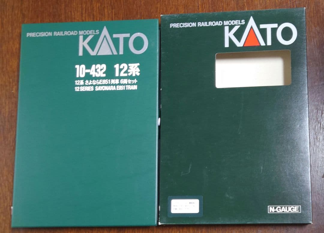 鉄道模型　カトー　10-432　12系　さよならE851系列車　6両セット