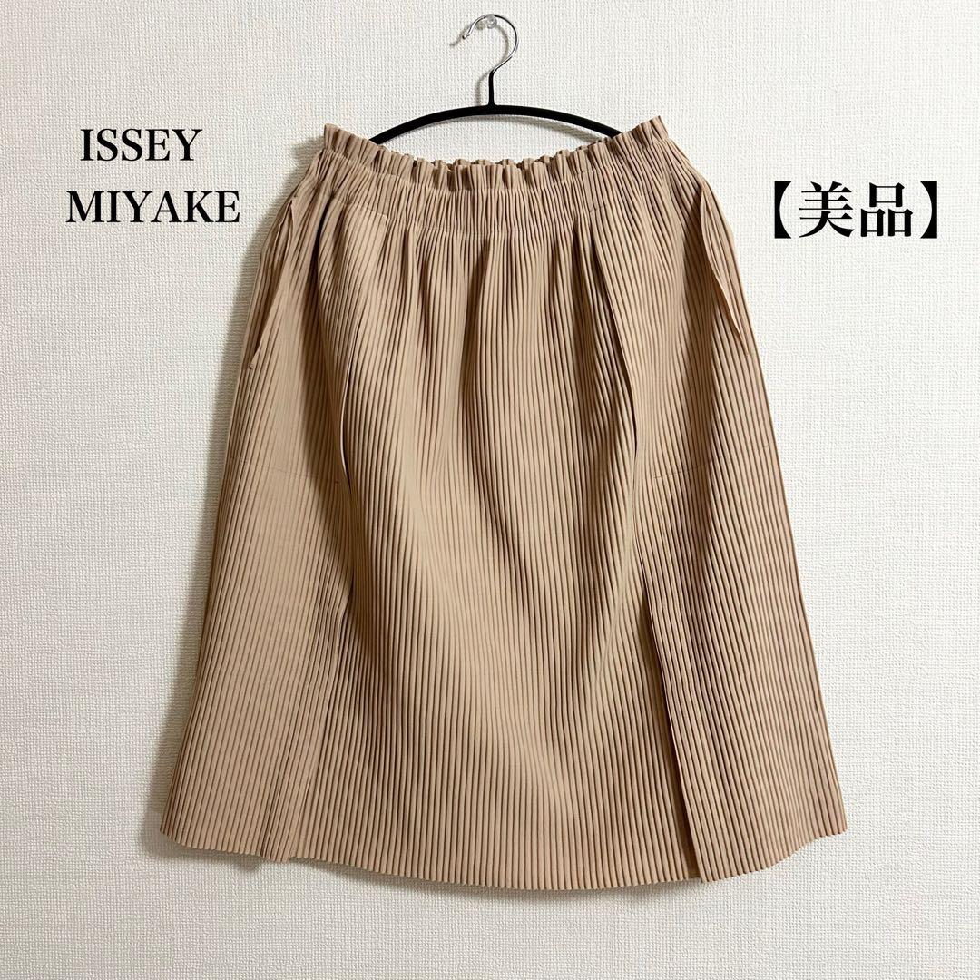 美品✨ミー イッセイミヤケ プリーツスカート サイドスリット フリーサイズ