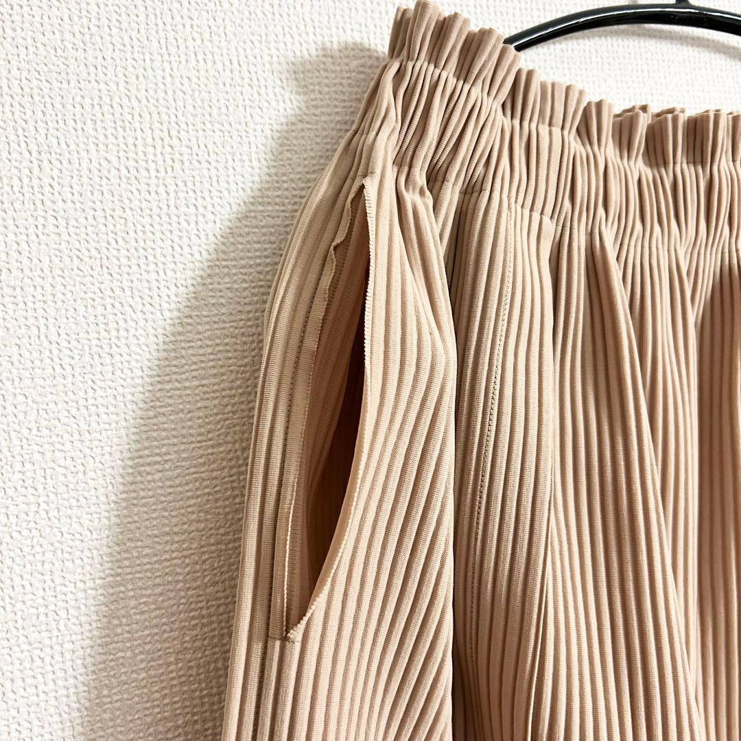 美品✨ミー イッセイミヤケ プリーツスカート サイドスリット フリーサイズ