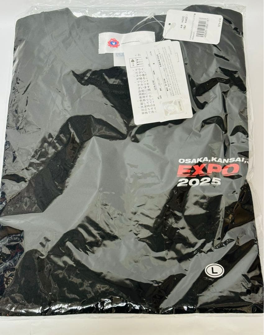 【新品未開封】関西万博 ミャクミャク ロードスター Tシャツ L ブラック