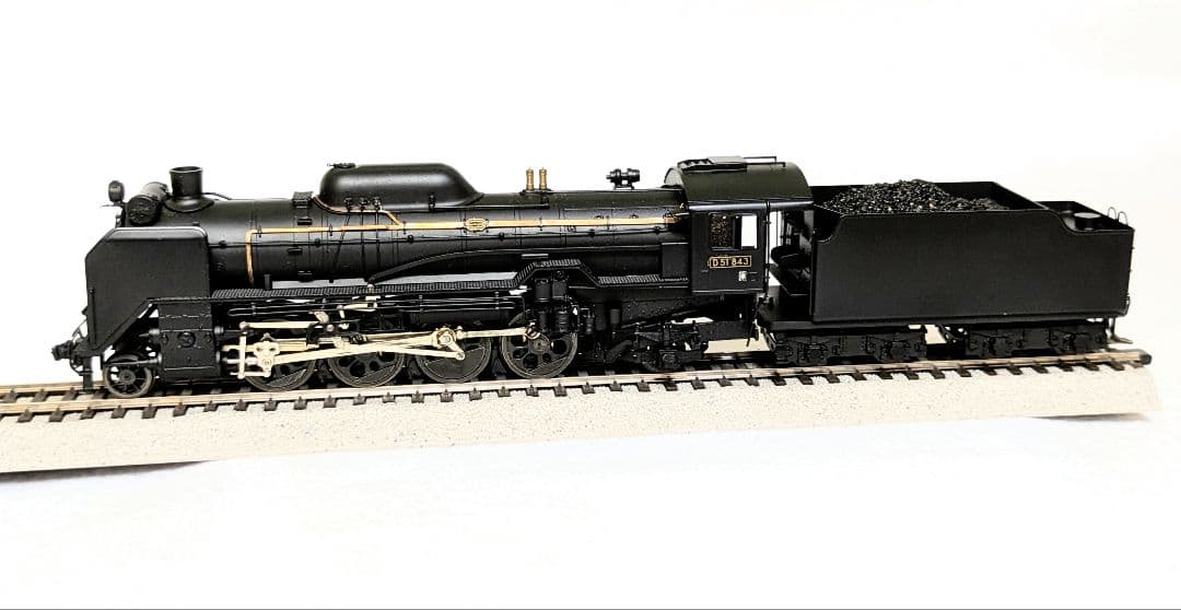 D51 蒸気機関車 鉄道模型 スパイクモデル 総合キット