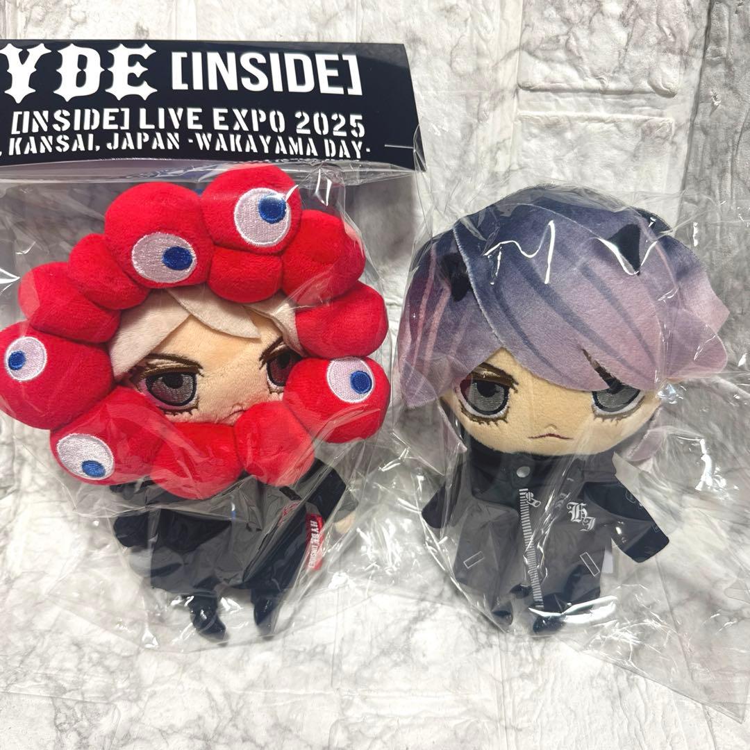 HYDE 2025 STUFFED KEYCHAIN ぬいぐるみ　セット　万博
