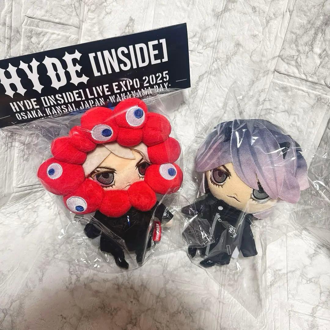 HYDE 2025 STUFFED KEYCHAIN ぬいぐるみ　セット　万博
