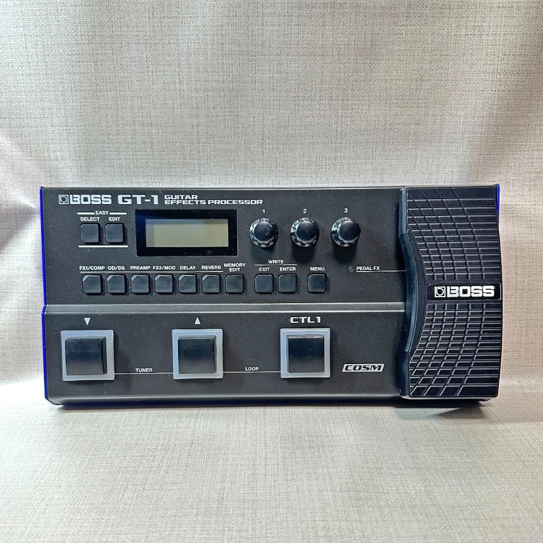 BOSS GT-1 ギターエフェクター　教科書付き