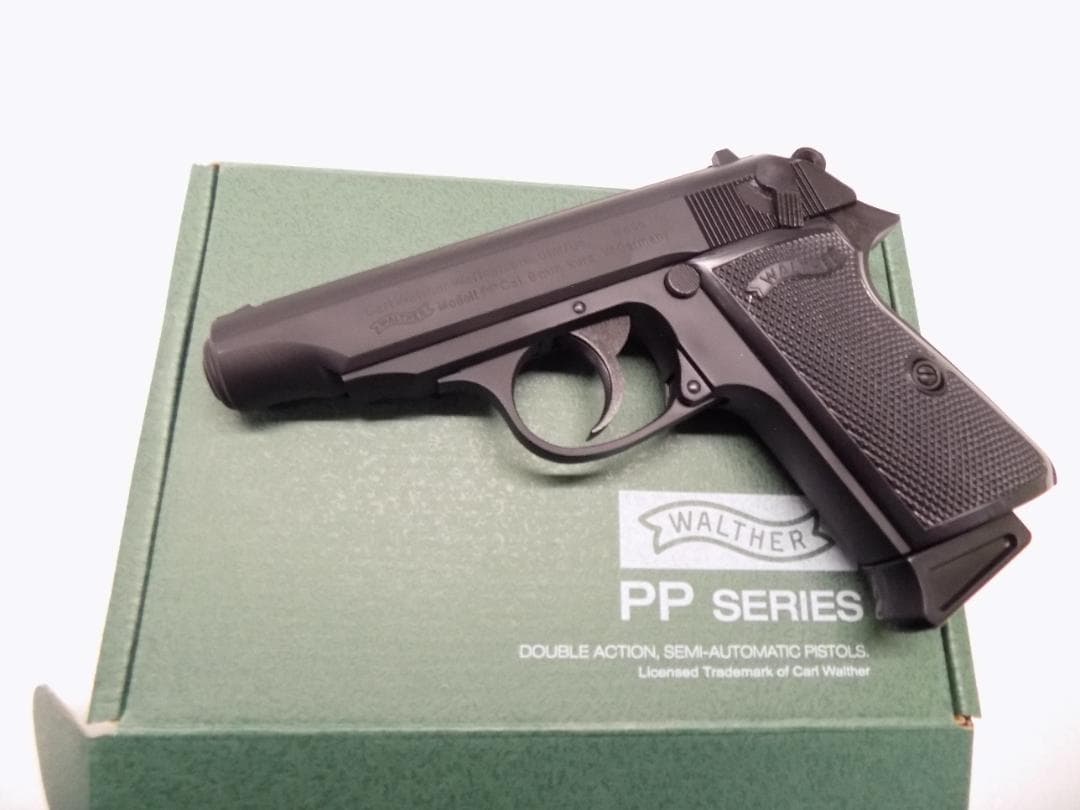 マルゼン ワルサーPP ブラック ブローバック ガスガン