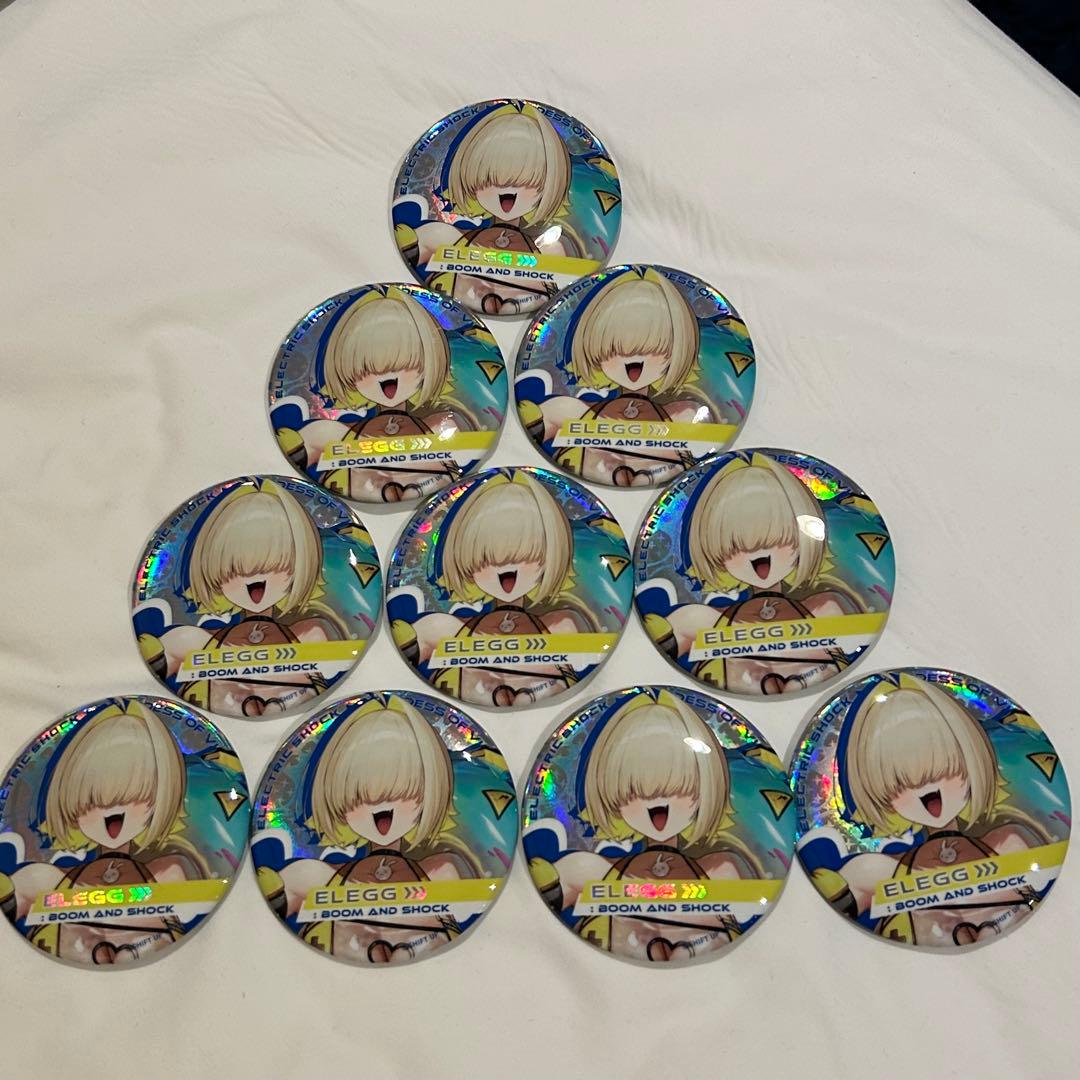 AGF 韓国 会場 限定 勝利の女神 NIKKE 缶バッチ エレグ 10個