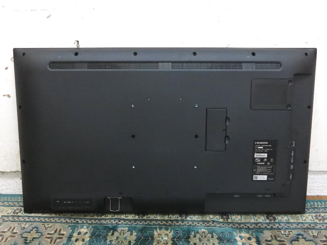 I・O DATA 43型 4Kワイド液晶ディスプレイ LCD-AHU431XDB