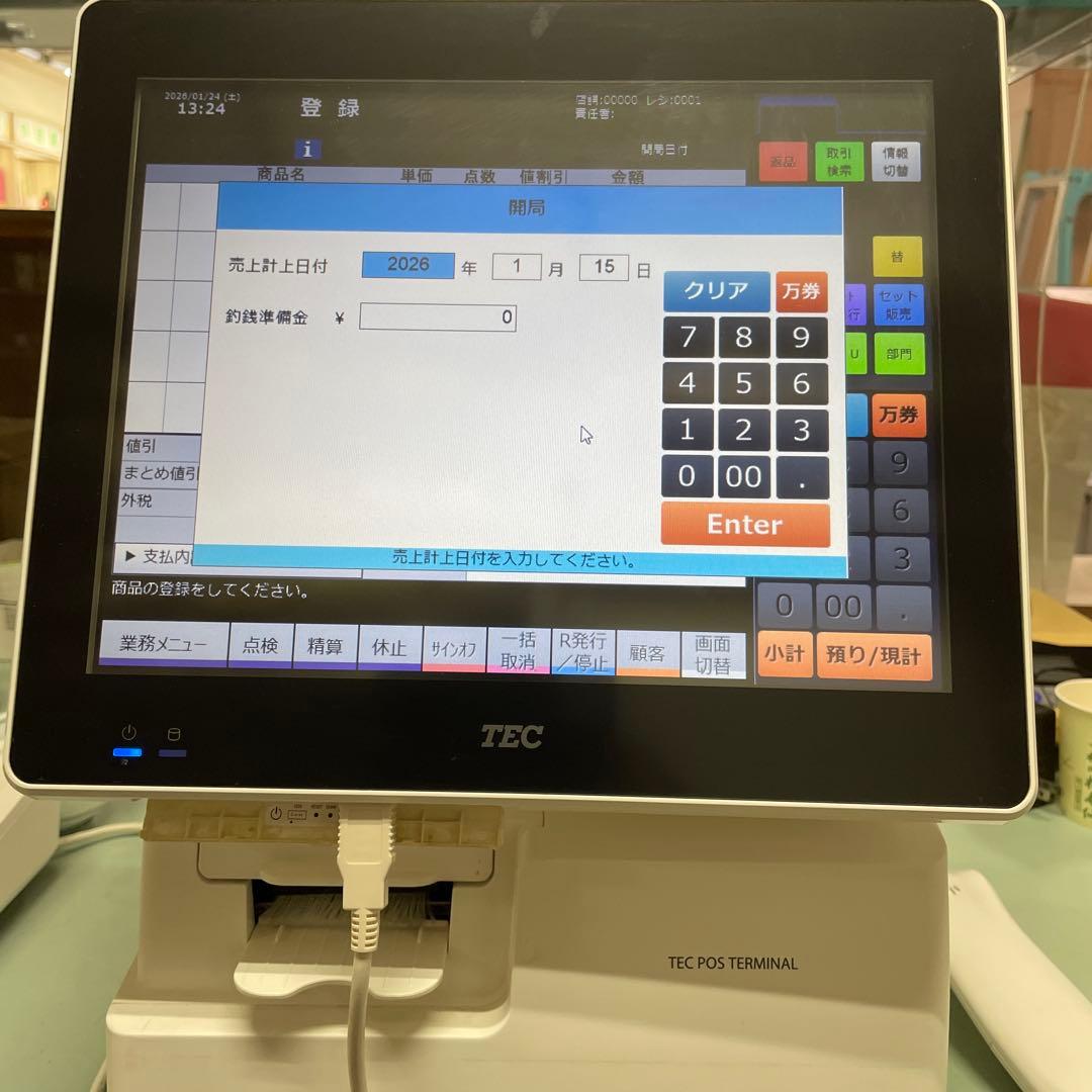 東芝テック/TEC　ShopWorks7G POS QT-200