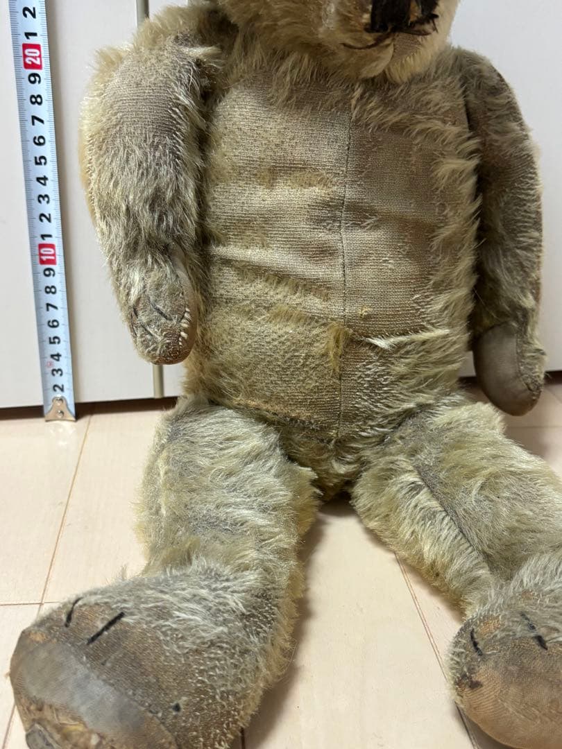 メリーソートヴィンテージ ベア⭐︎背中にボタン有り希少