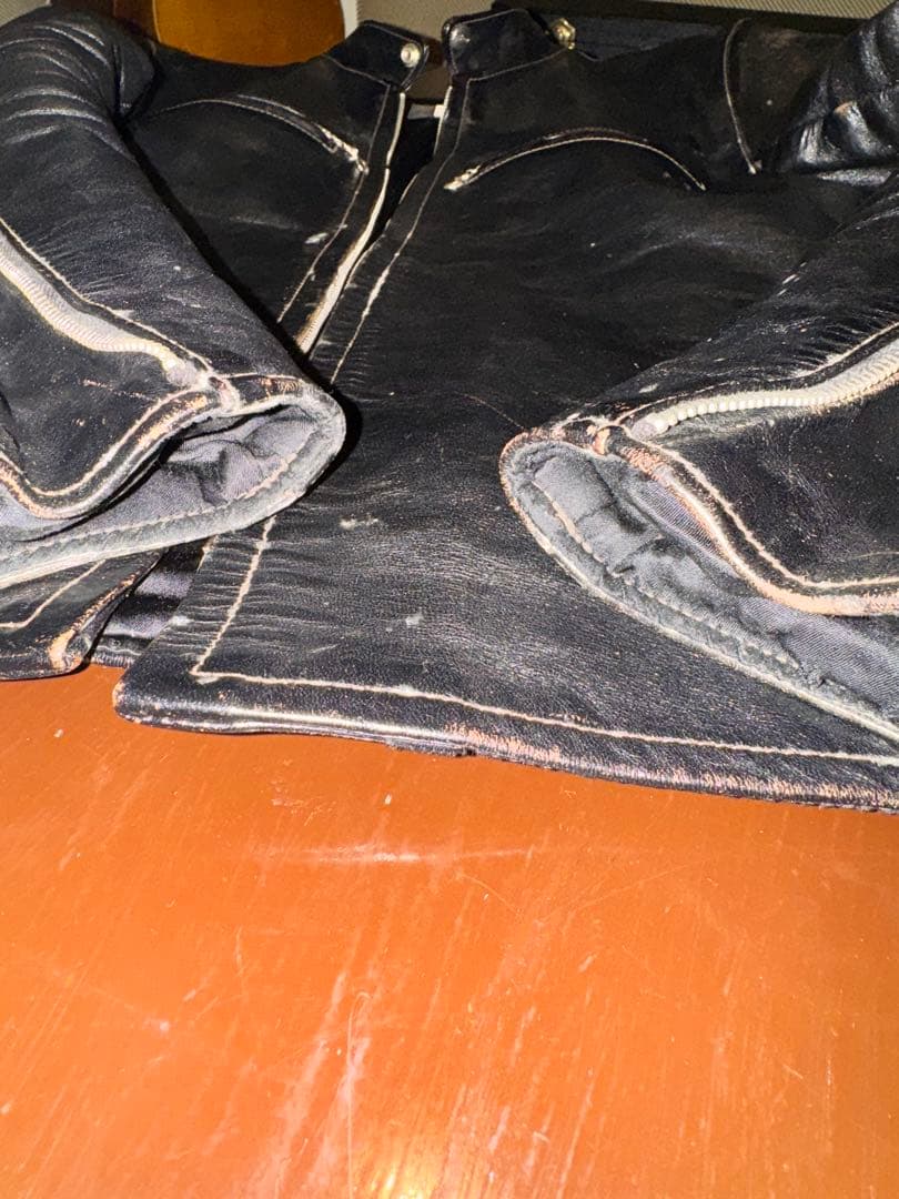 buco j-100 j100 ブラックレザーシングルライダースジャケット