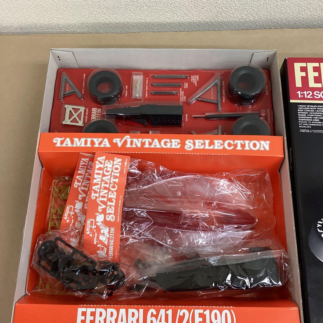 タミヤ 1/12スケール フェラーリ 641/2 (F190) 未組立
