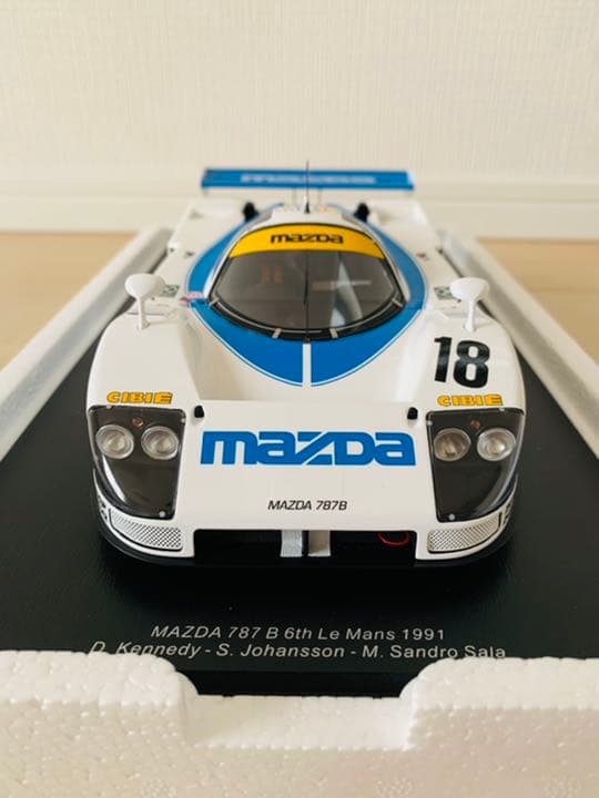 spark 1/18 MAZDA 787B 1991 マツダスピード