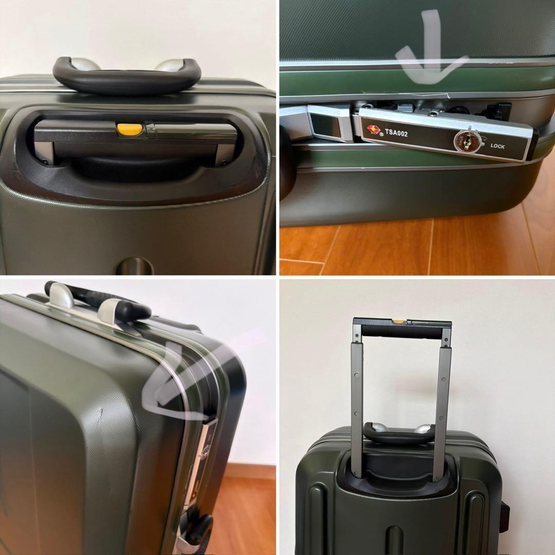 innovatorスーツケースINV22E ポーチ ステッカー収納袋タグ有54L