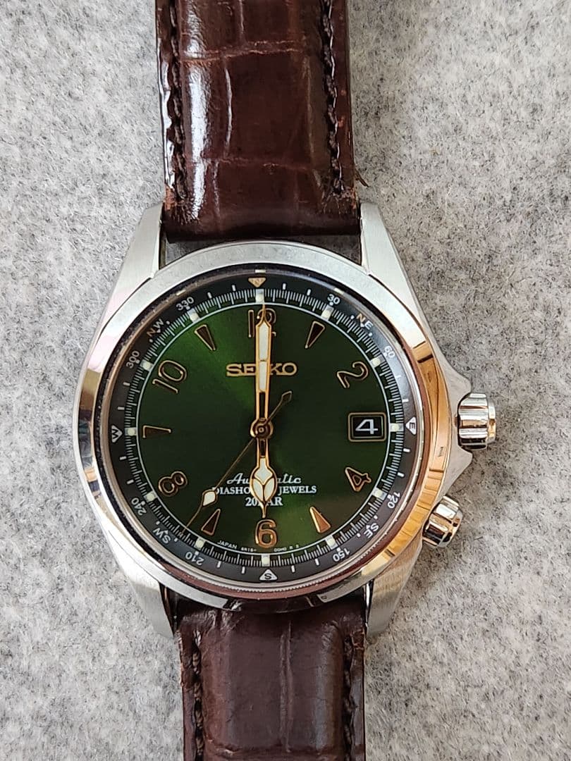 SEIKO アルピニスト SARB017自動巻き腕時計