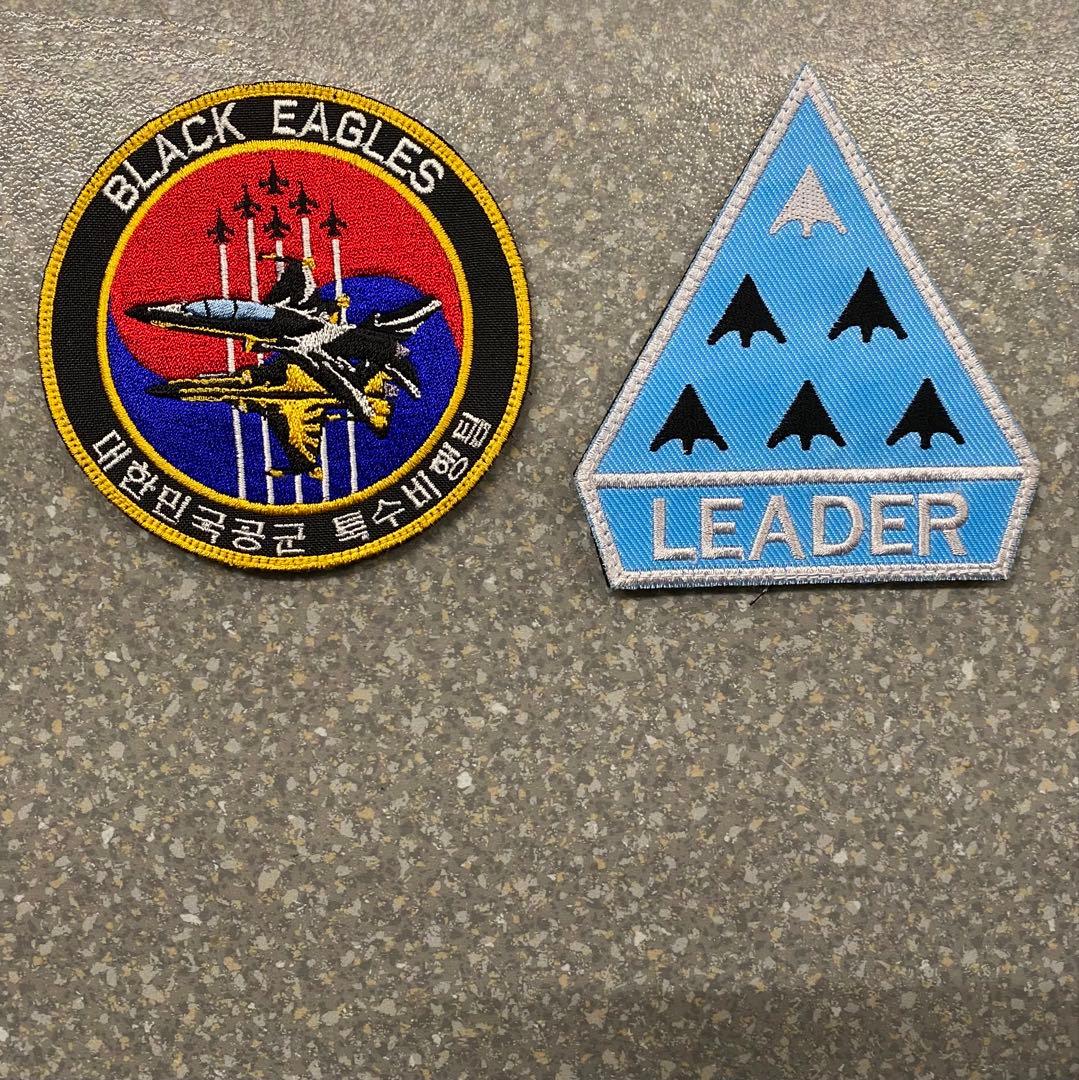 韓国空軍 ブラックイーグルス F/A-50 操縦士用 パッチ　ワッペン