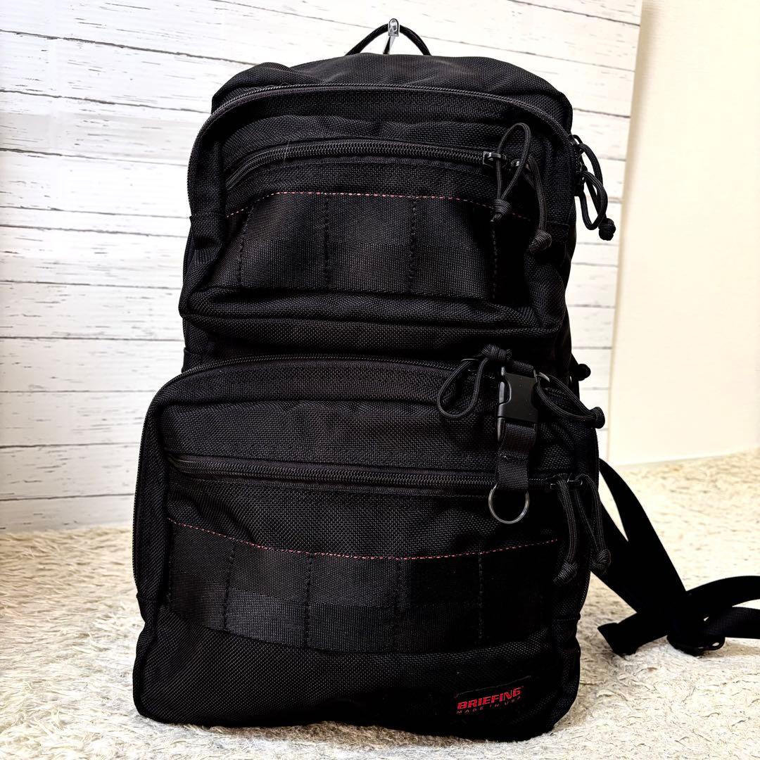 希少♦︎美品 ブリーフィング アタックパック 廃盤USA リュック 黒