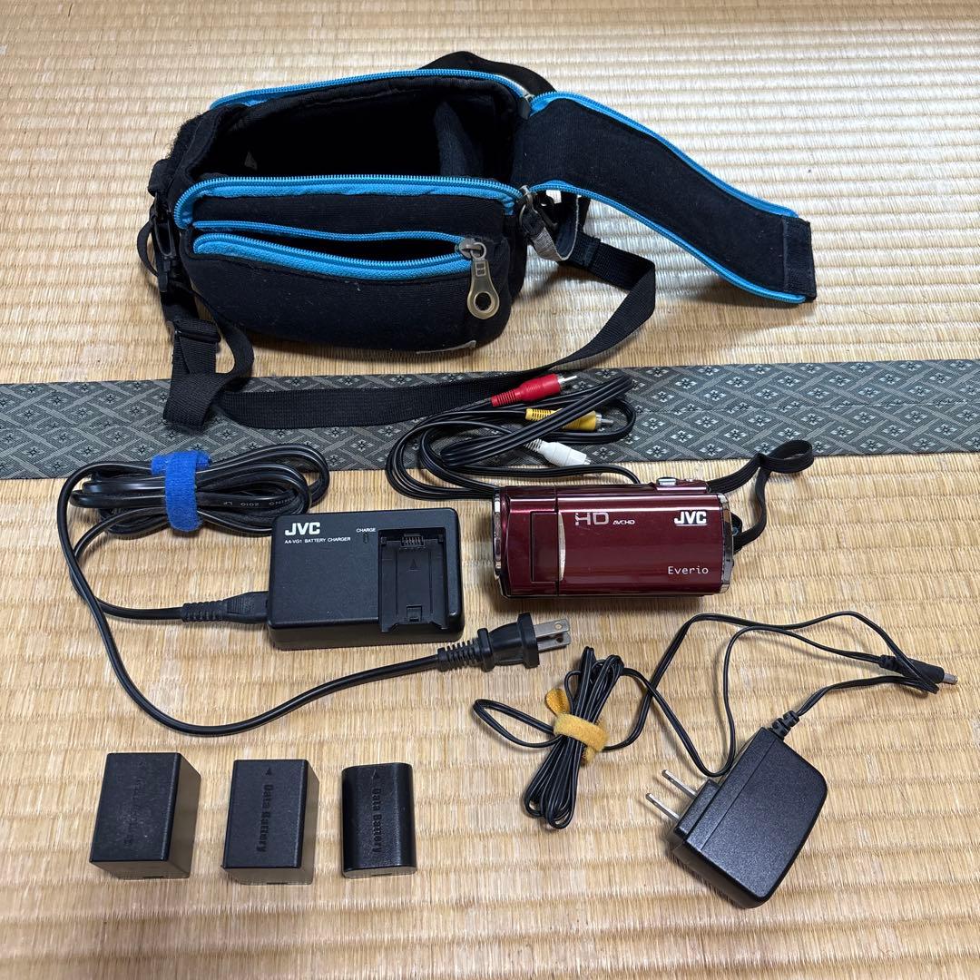 値下げ JVC Everio HD AVCHD ビデオカメラ GZ-HM670