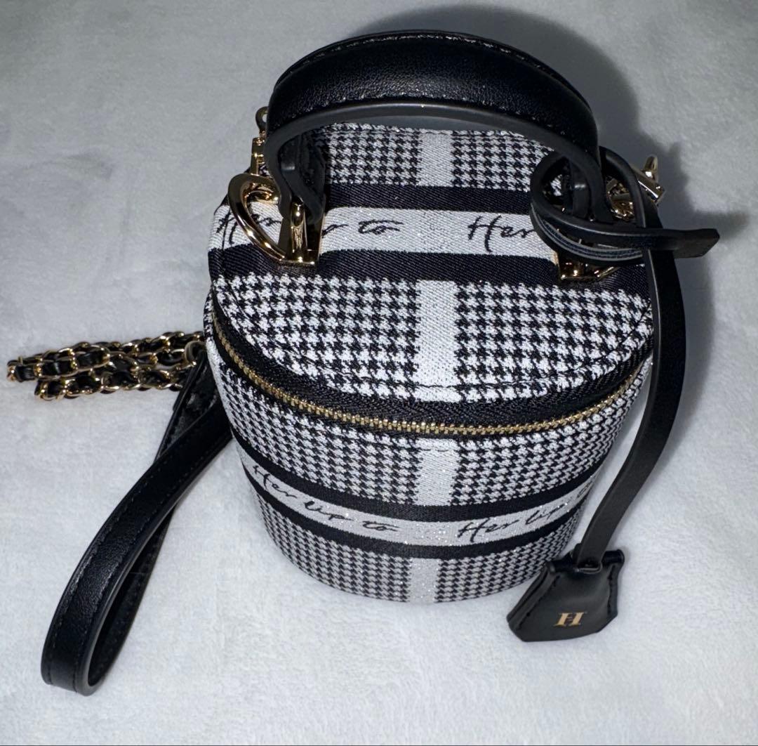 バッグ herlipto HLT Jacquard Mini Vanity Bag