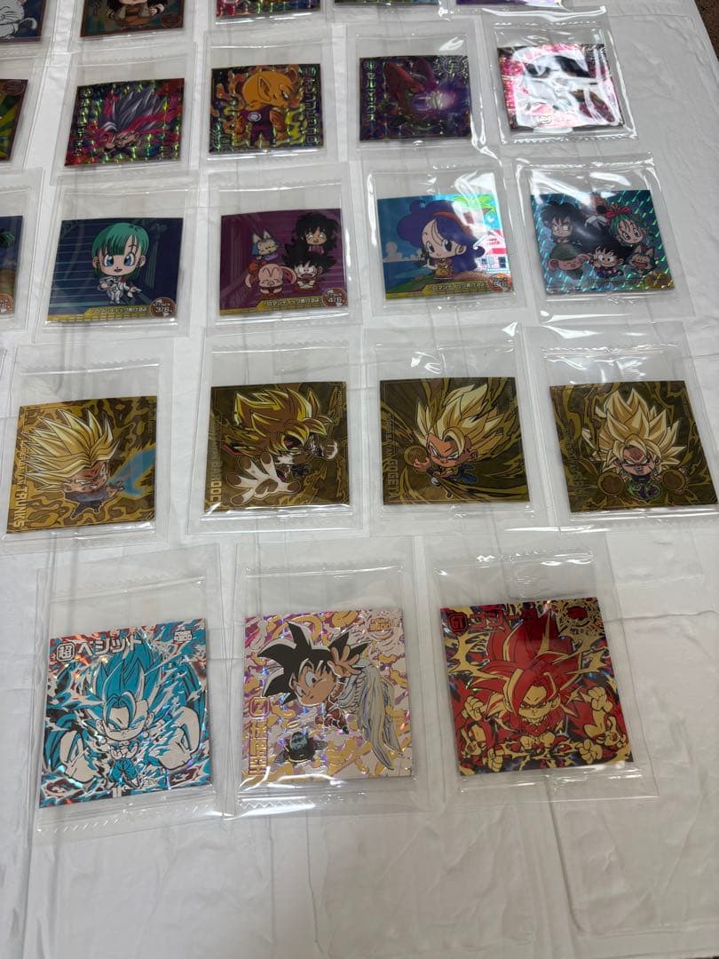 ドラゴンボール 超戦士 シール　ウエハース超-6 コンプリート