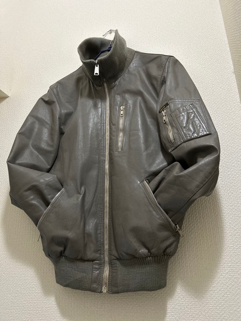 【激レア】CAMPRI製 ドイツ軍 レザー フライト ジャケット【美品】