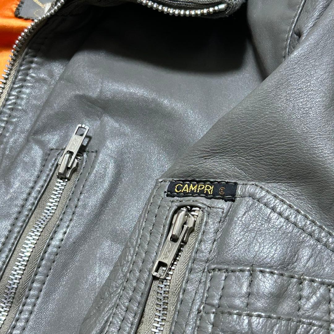 【激レア】CAMPRI製 ドイツ軍 レザー フライト ジャケット【美品】
