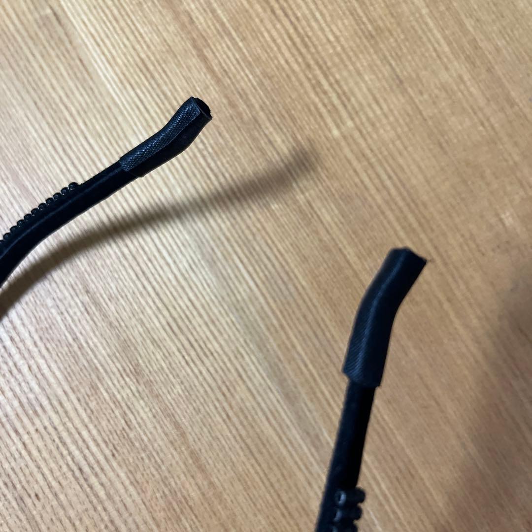 accca ブラック スワロフスキー　カチューシャ　 収納袋付き