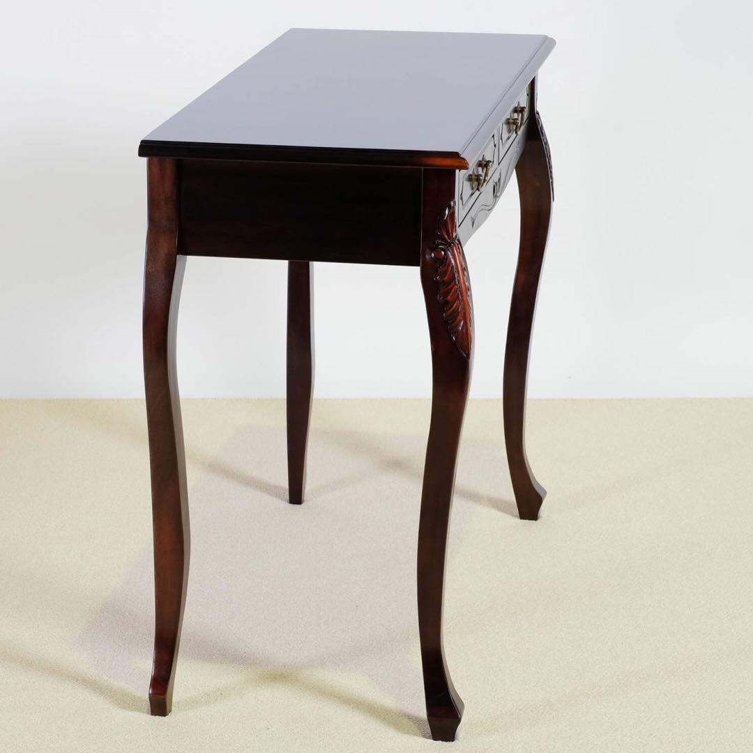 H 新品 コンソールテーブル アジアン 机 デスク サイドテーブル アンティーク