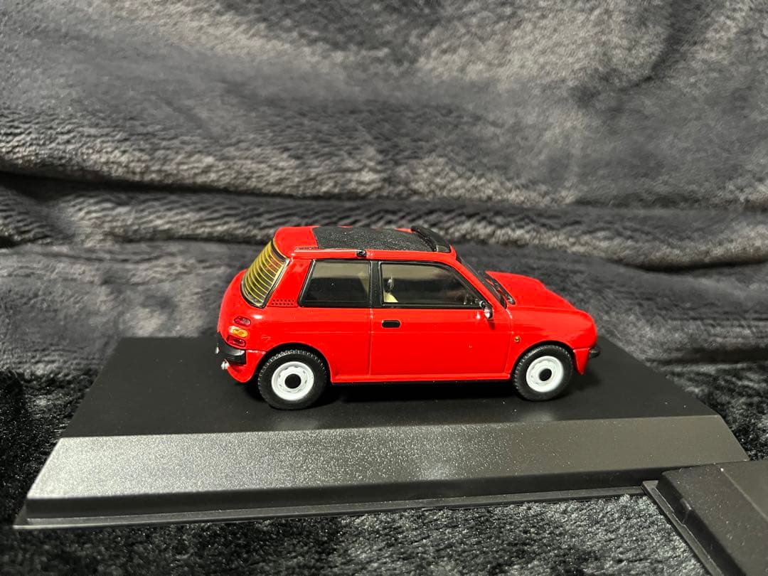 箱有　4台　京商　日産　PAO パオ　オリーブ　オレンジ　フィガロ　Be-1