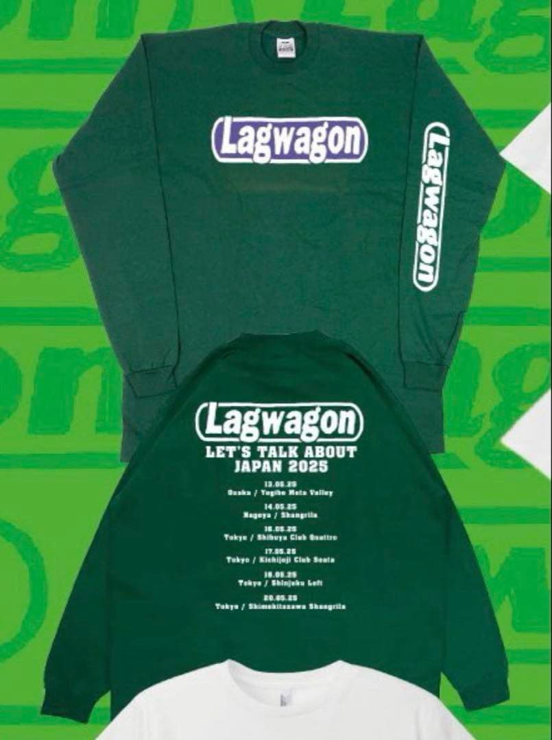 【未使用】LAGWAGON JAPANツアー ロンT （Lサイズ）