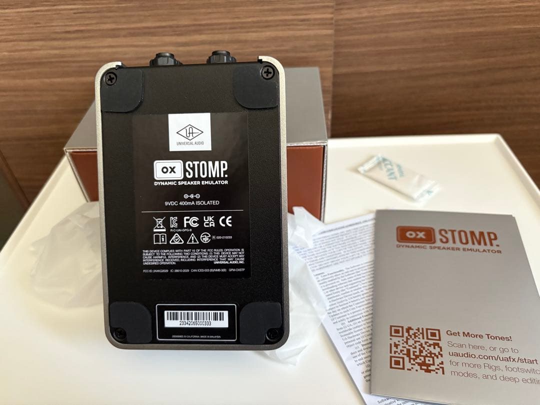 ギター UNIVERSAL AUDIO uafx OX Stomp