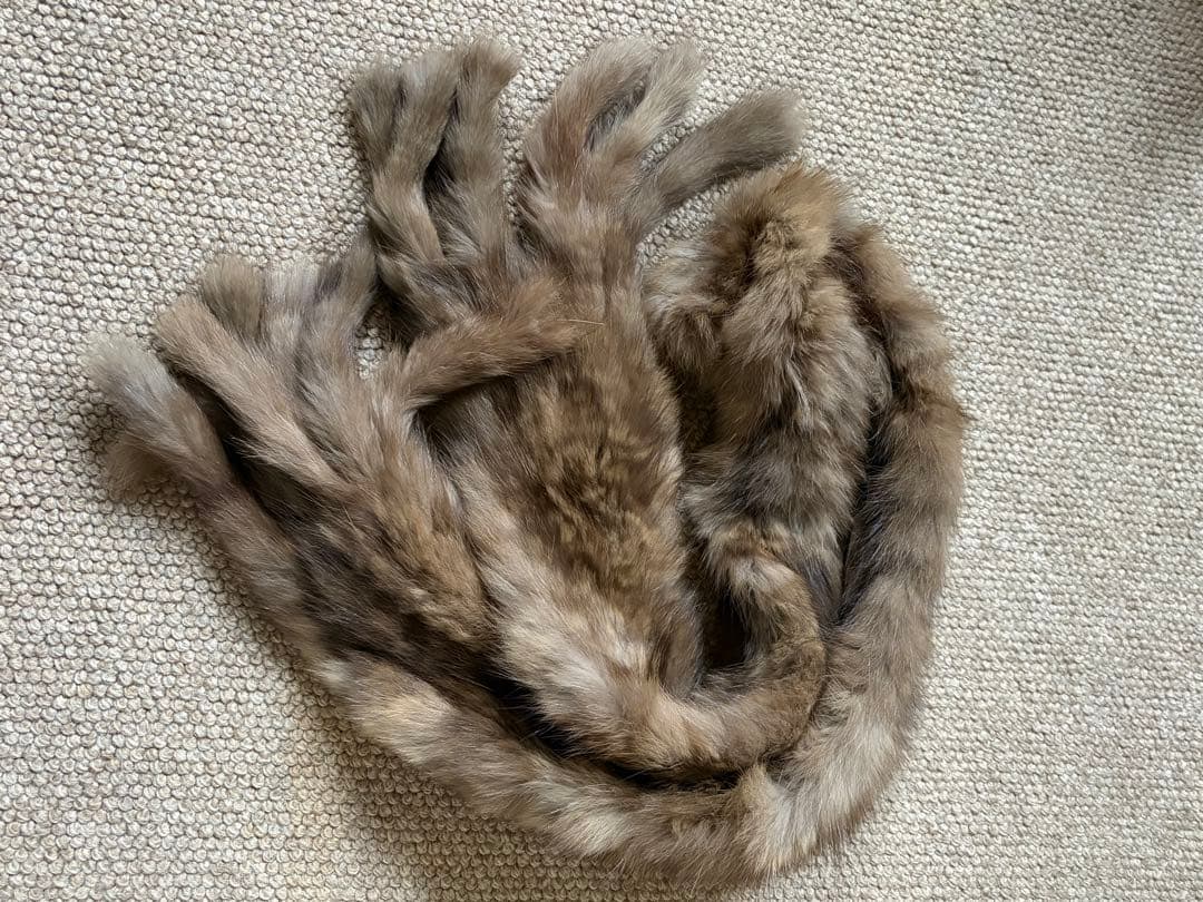 定価10万 極美品 ロシアンセーブル ファー マフラー ストール